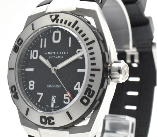 Hamilton khaki navy sub - navy,