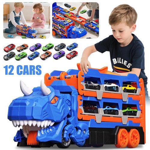 Dinosaur transport truck toy - transport,