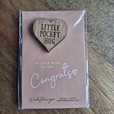 Congratulations pocket hug - -,