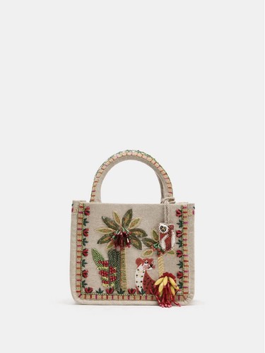 Zara mini beaded - beaded, bag
