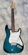 Electric Guitar BLUEROCK Copy of a Fender Stratocaster In Turquois