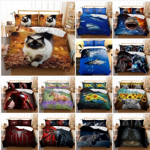 Animals duvet quilt - duvet, cover