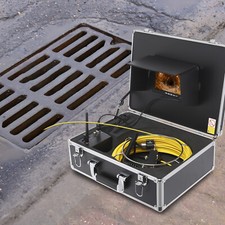 145° 7' TFT LCD Sewer Pipe Pipeline Drain Video Camera DVR Inspection CCTV C BGS