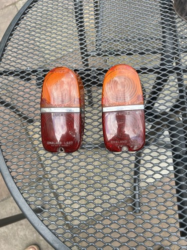 Jaguar mk2 rear light lenses - mk2,