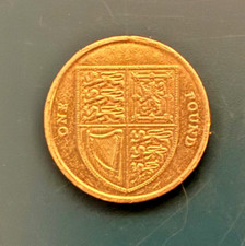 Assorted Old Round £1 Coins