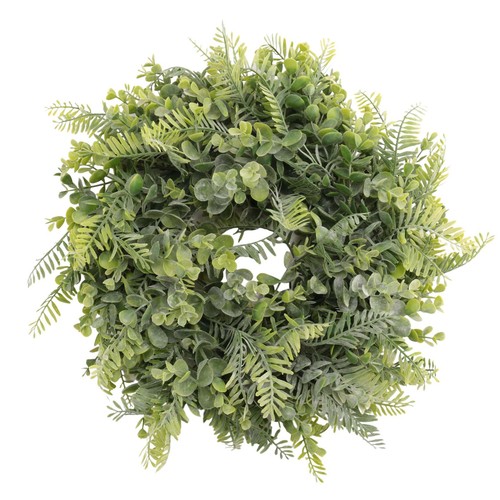 Artificial wreath door - door,