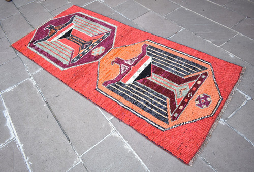 Vintage turkish rug x - vintage,
