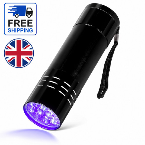 Black light torch - black, ultra