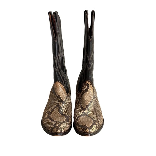 Exotic rattlesnake skin cowboy - exotic,