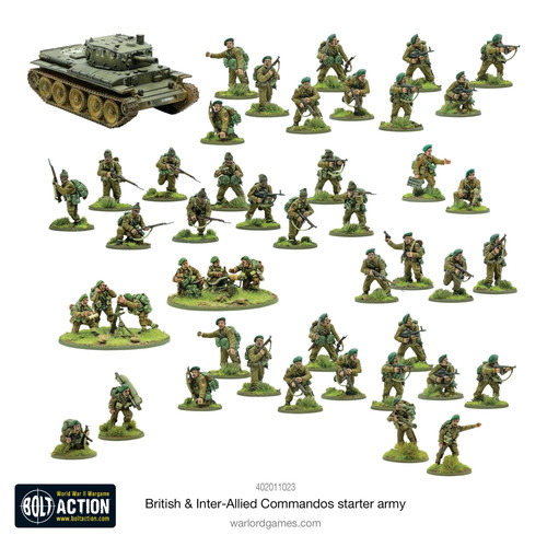 British commando starter set - british,