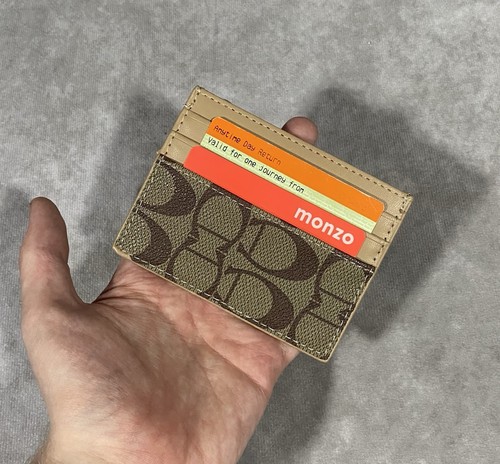 Coach branded leather logo - coach, +