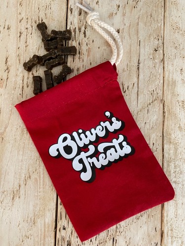 Personalised dog pet treat bag - treat,