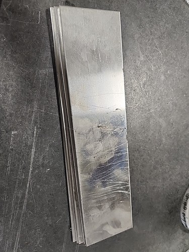 Sheet metal strips - metal,