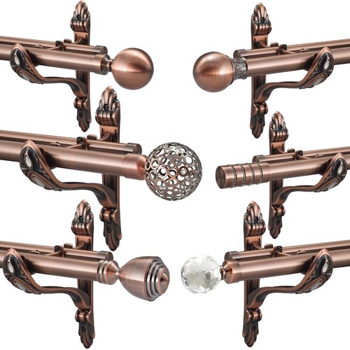 Double curtain pole - curtain,