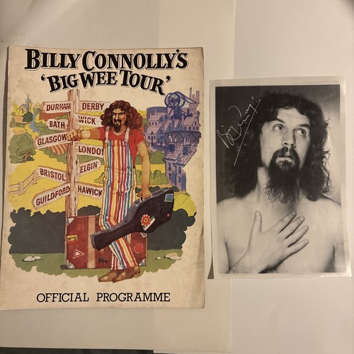 Billy connolly hand signed - billy,