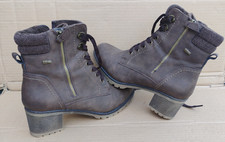 UK 6 Pavers Relife Woman's Brown Ankle Boots - Very Good Condition RELIEF 40013