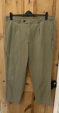 OAKMAN green Chino TROUSERS