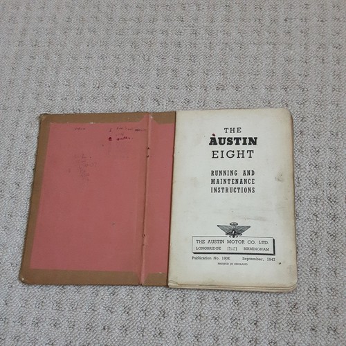 Austin eight saloon original - austin,