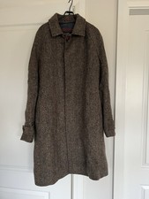 Magee Erne Donegal tweed overcoat
