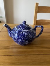 Burleigh Calico Blue and White