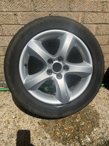 Alloy wheel and tyre - and,
