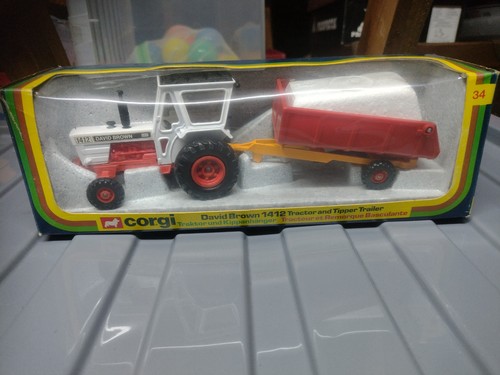 Corgi david brown tractor - corgi,