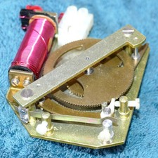 Synchronome 1/2 min slave clock movement.