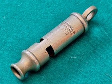 Original ~ Metropolitan Whistle ~ 1916 ~ Hudson & Co ~ Birmingham ~ Military ~