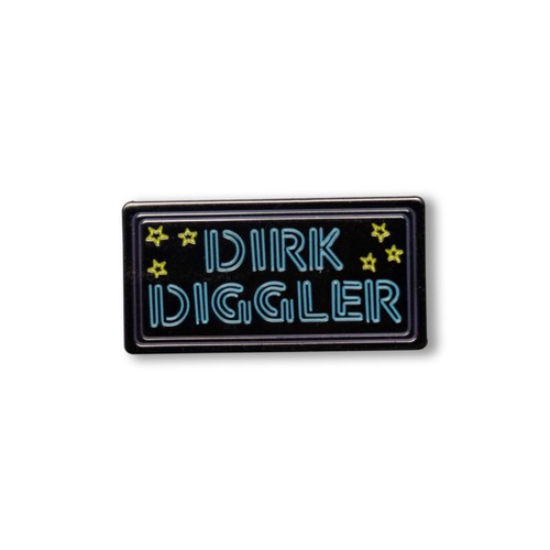 Dirk diggler enamel pin - dirk,