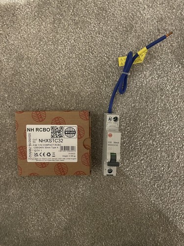 Wylex c32amp miniature - miniature, rcbo