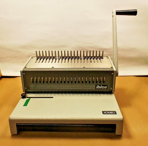 Ibico comb binding machine - binding,