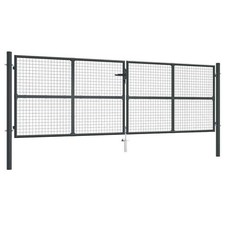 Mesh Garden Gate Galvanised