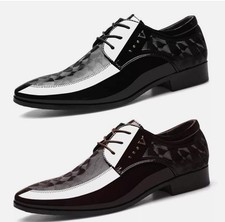 MENS FORMAL SHINY PATENT SHOES