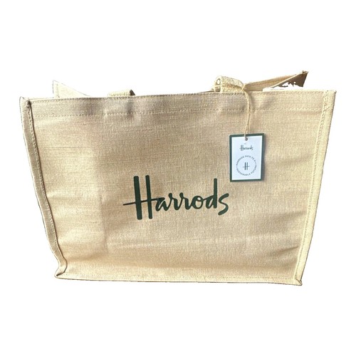 Harrods reusable shopping bag - harrods,