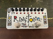Z.vex Effects Ringtone Hand Painted Guitar Pedal footswitch 