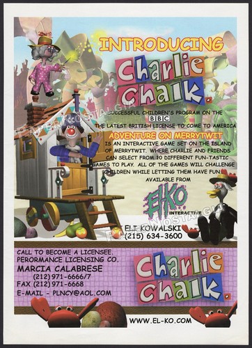 Charlie chalk original 1999 - charlie,