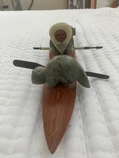 Alaska Wooden kayak with three