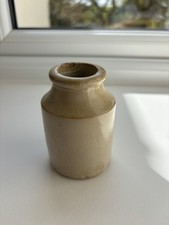 Small Vintage Beige Stoneware