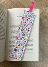 Handmade Fabric Bookmark