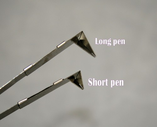 Barograph recording nib - barograph,