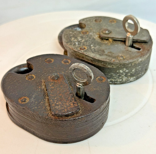 Vintage chubb padlock key set - chubb,