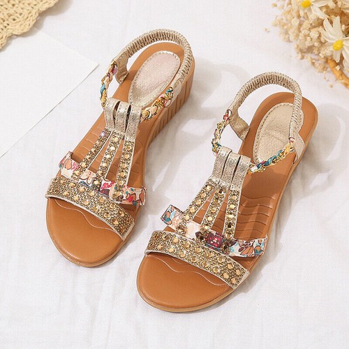 Womens sandals wide fit low - sandals,