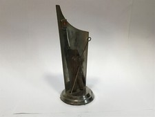 Statuette Steelworker USSR Stainless steel Bronze 1970 Metallurgist