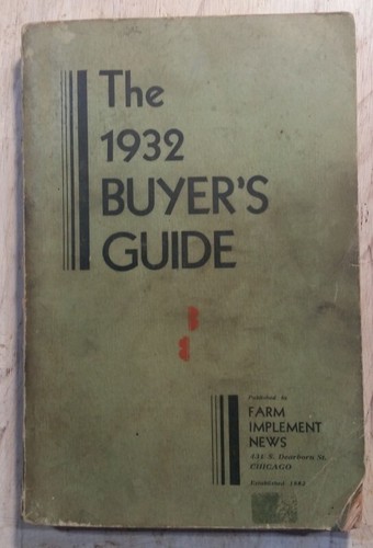 The 1932 buyer guide - the, buyer's
