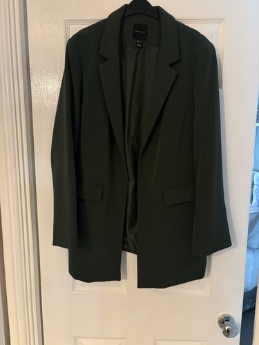 Green blazer - green,