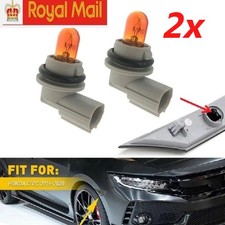 2x Gray Side Marker Light Lamp