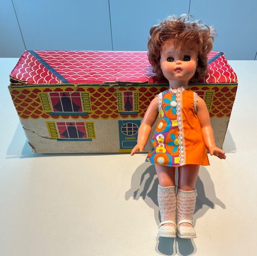 Vintage doll in box - vintage, 60's