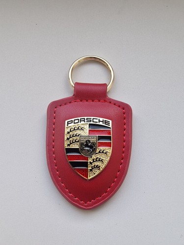 Porsche leather crest car - crest,