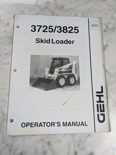 Gehl skid steer loader 3725 - sl,