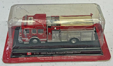 Del Prado Diecast "Fire Engine" 1999 Sutphen Monarch Detroit Diesel 1/72 Scale